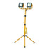 110V 2 x 20Watt LED Twin Head Folding Tripod Light