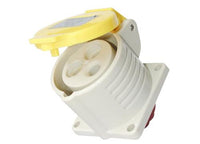 16A 110V Panel Mount Socket IP44 3 Pin