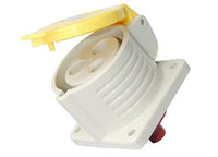 32A 110V Panel Mount Socket IP44 3 Pin